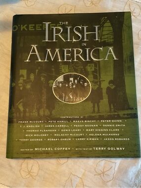 The Irish in America Hardcover Coffee Table Book